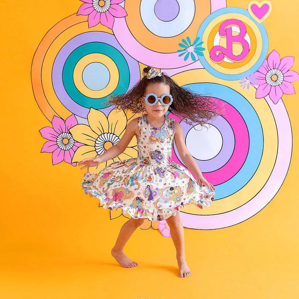 Posh Peanut Racerback Ruffled Twirl Dress Store