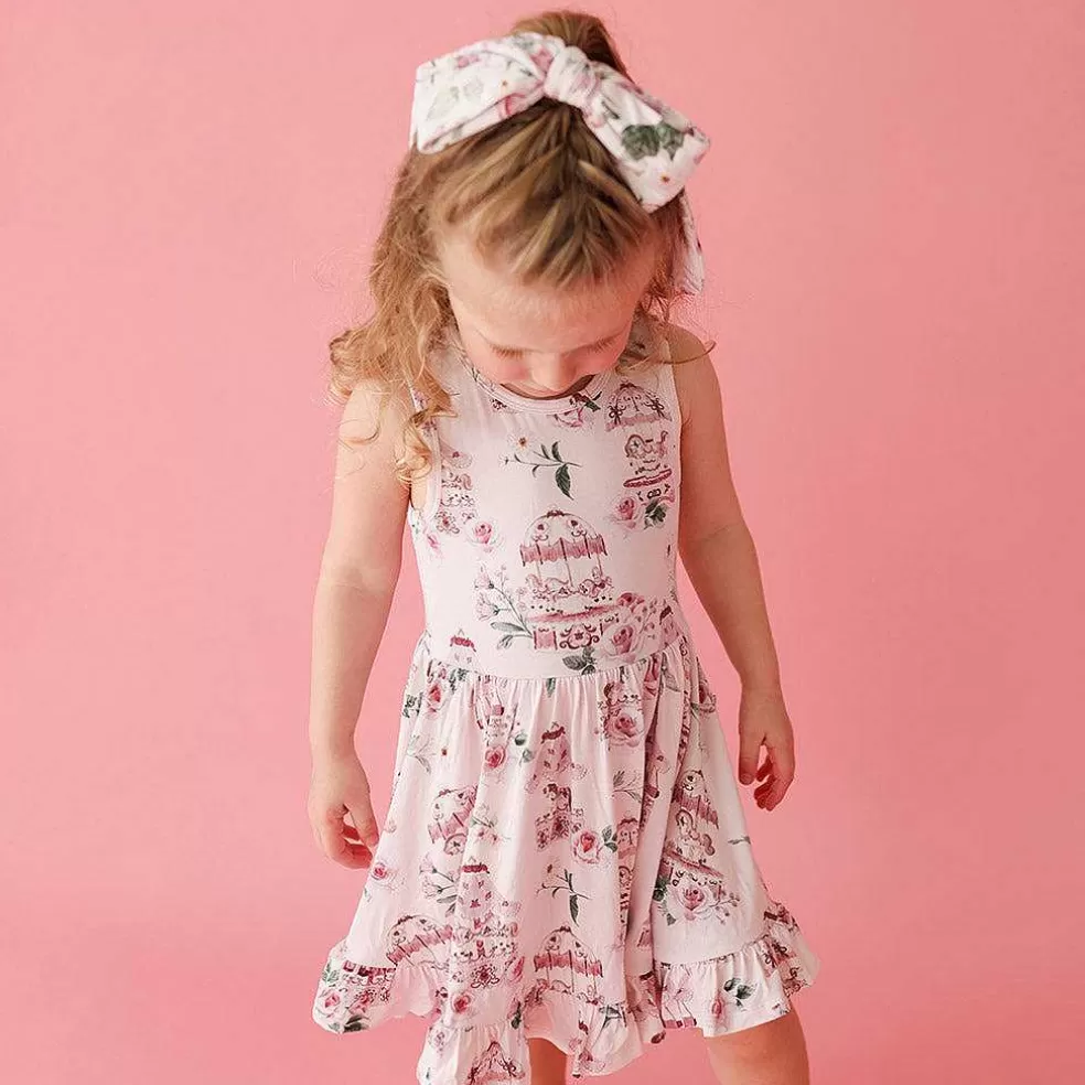 Posh Peanut Racerback Ruffled Twirl Dress Sale