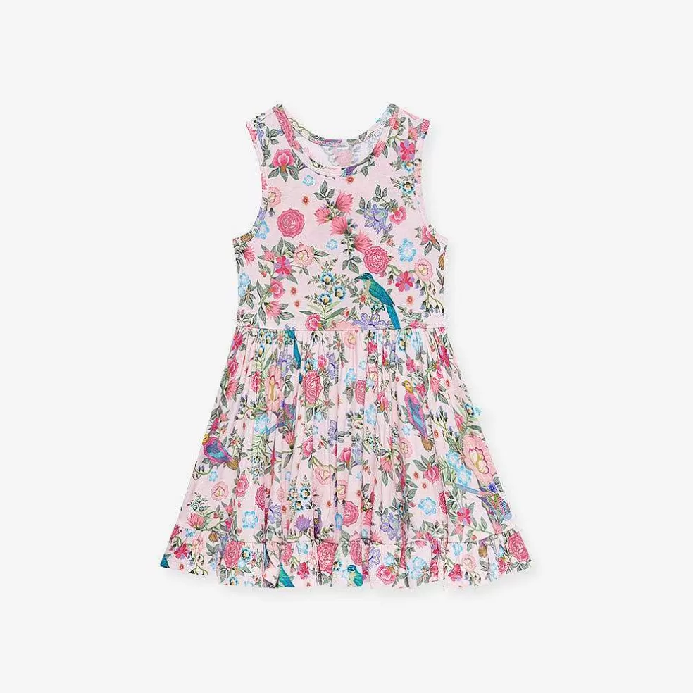 Posh Peanut Racerback Ruffled Twirl Dress Fashion