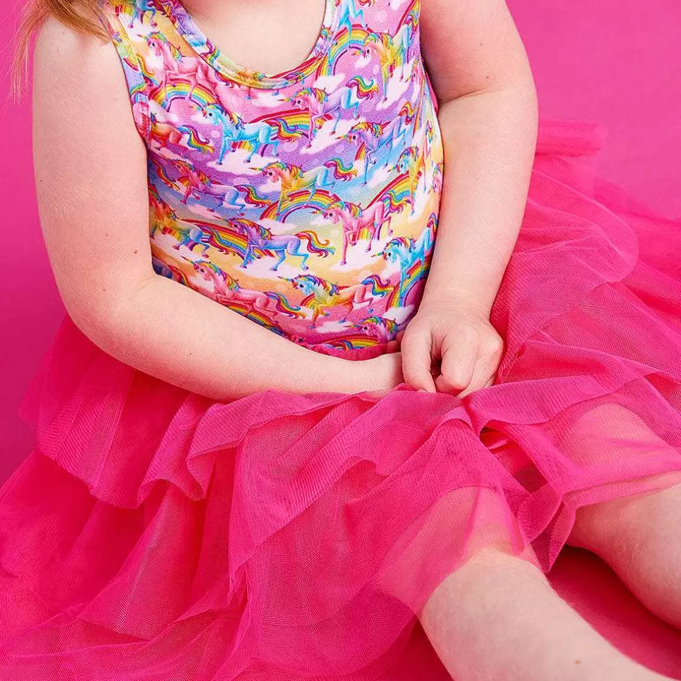 Posh Peanut Racerback Tulle Dress Cheap