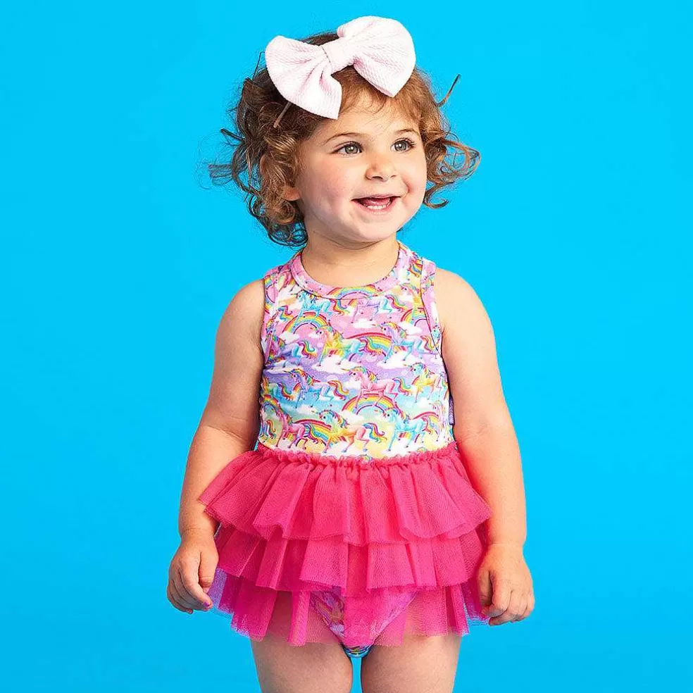 Posh Peanut Racerback Tulle Skirt Bodysuit Shop