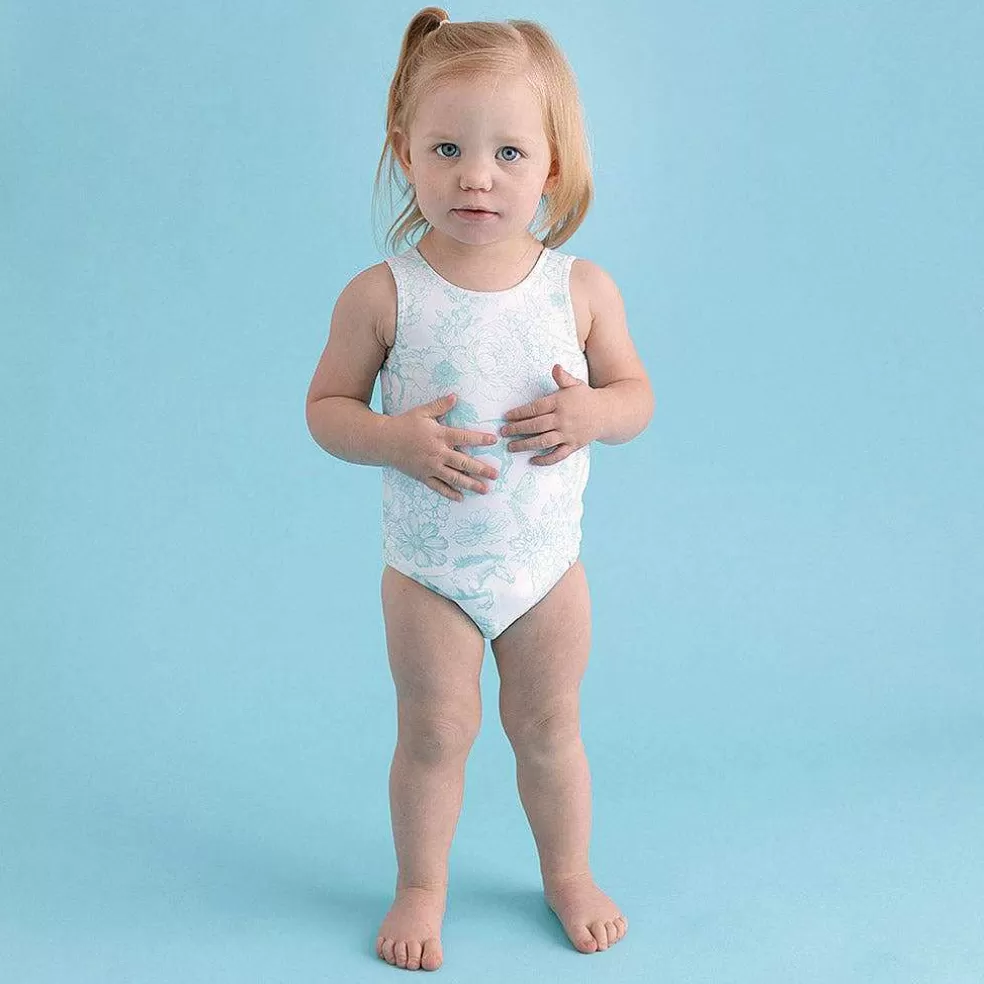 Posh Peanut Reversible One Piece Swimsuit Clearance