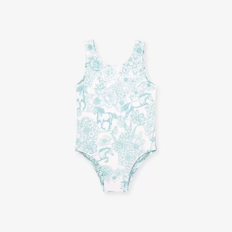 Posh Peanut Reversible One Piece Swimsuit Clearance