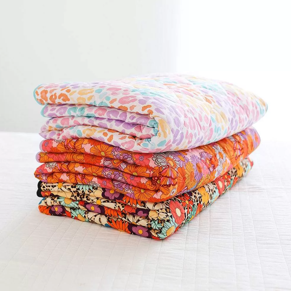 Posh Peanut Reversible Quilted Patoo® Blanket Shop