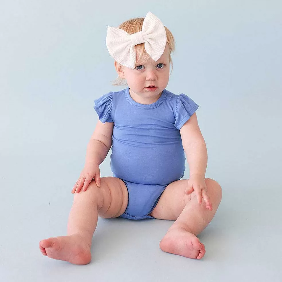 Posh Peanut Ruffled Bodysuit Hot