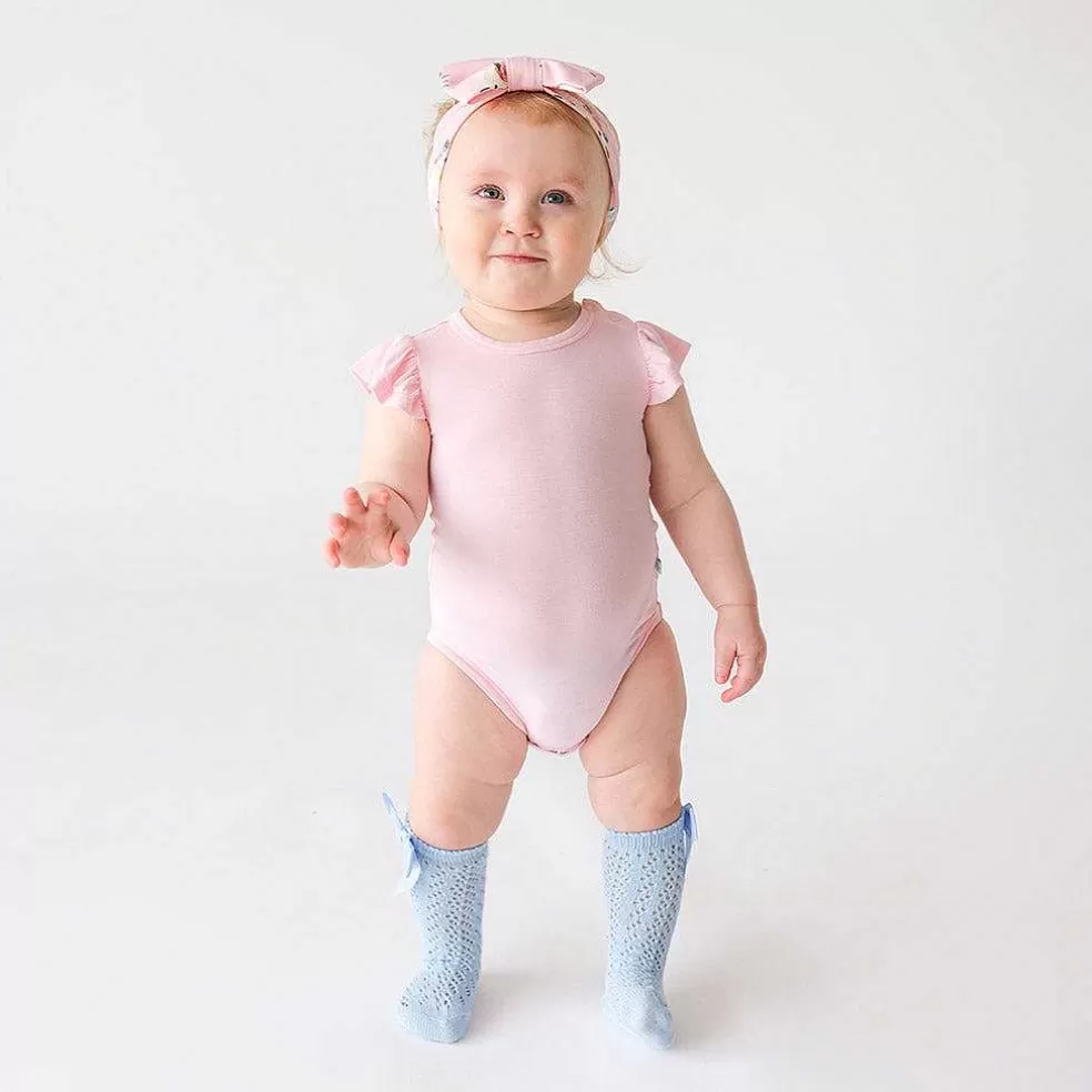 Posh Peanut Ruffled Bodysuit Online