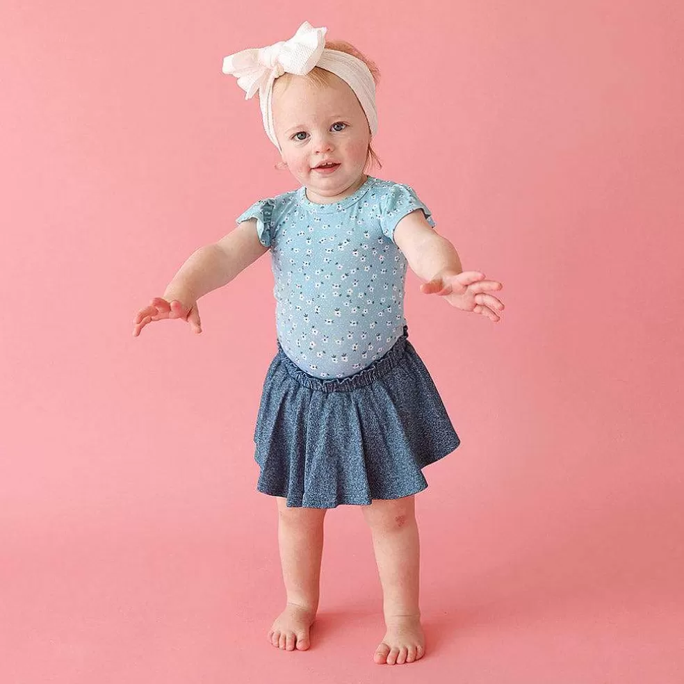 Posh Peanut Ruffled Bodysuit Shop