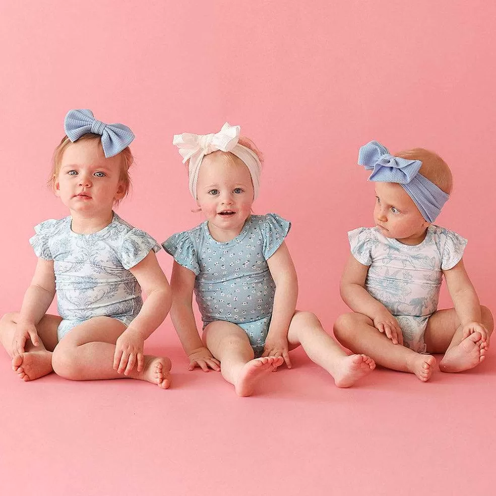 Posh Peanut Ruffled Bodysuit Hot