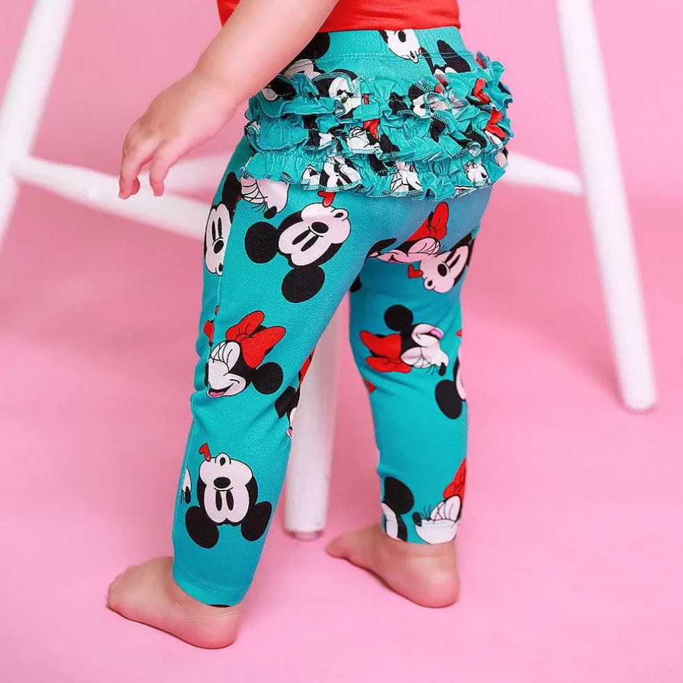 Posh Peanut Ruffled Bum Leggings Outlet