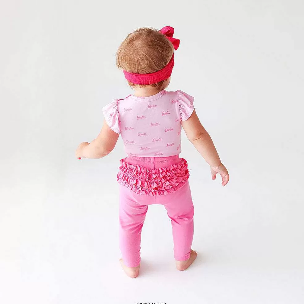 Posh Peanut Ruffled Bum Leggings New