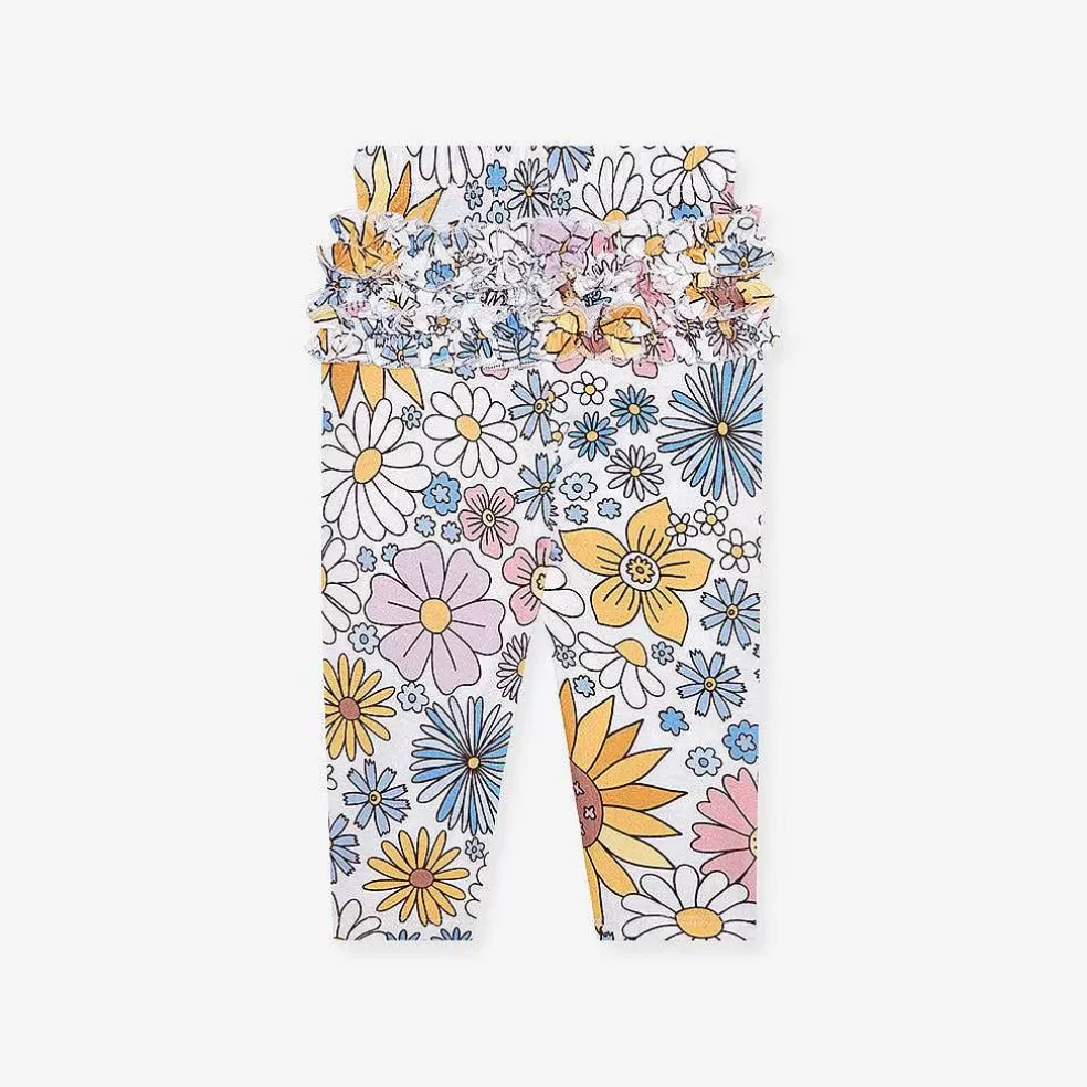 Posh Peanut Ruffled Bum Leggings Fashion