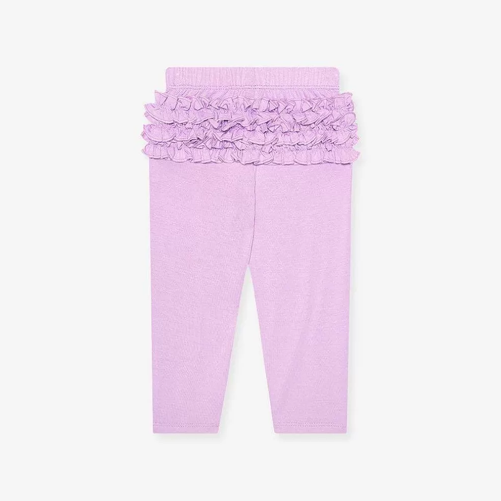Posh Peanut Ruffled Bum Leggings New