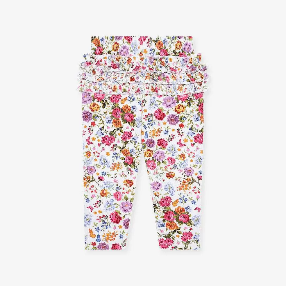 Posh Peanut Ruffled Bum Leggings Hot