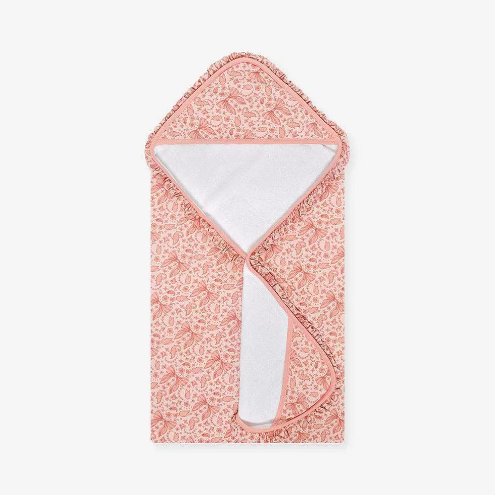 Posh Peanut Ruffled Hooded Towel Flash Sale