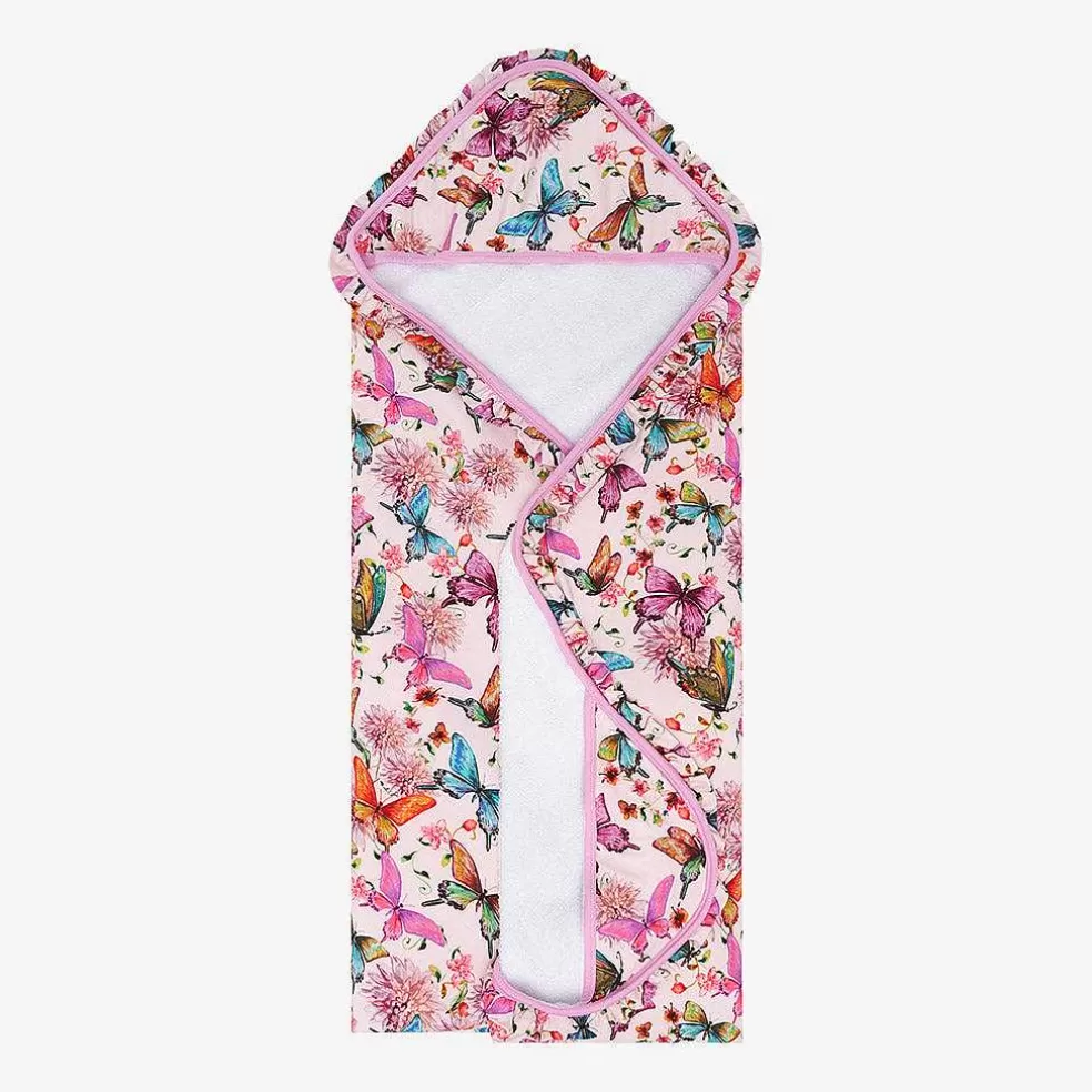 Posh Peanut Ruffled Hooded Towel Store