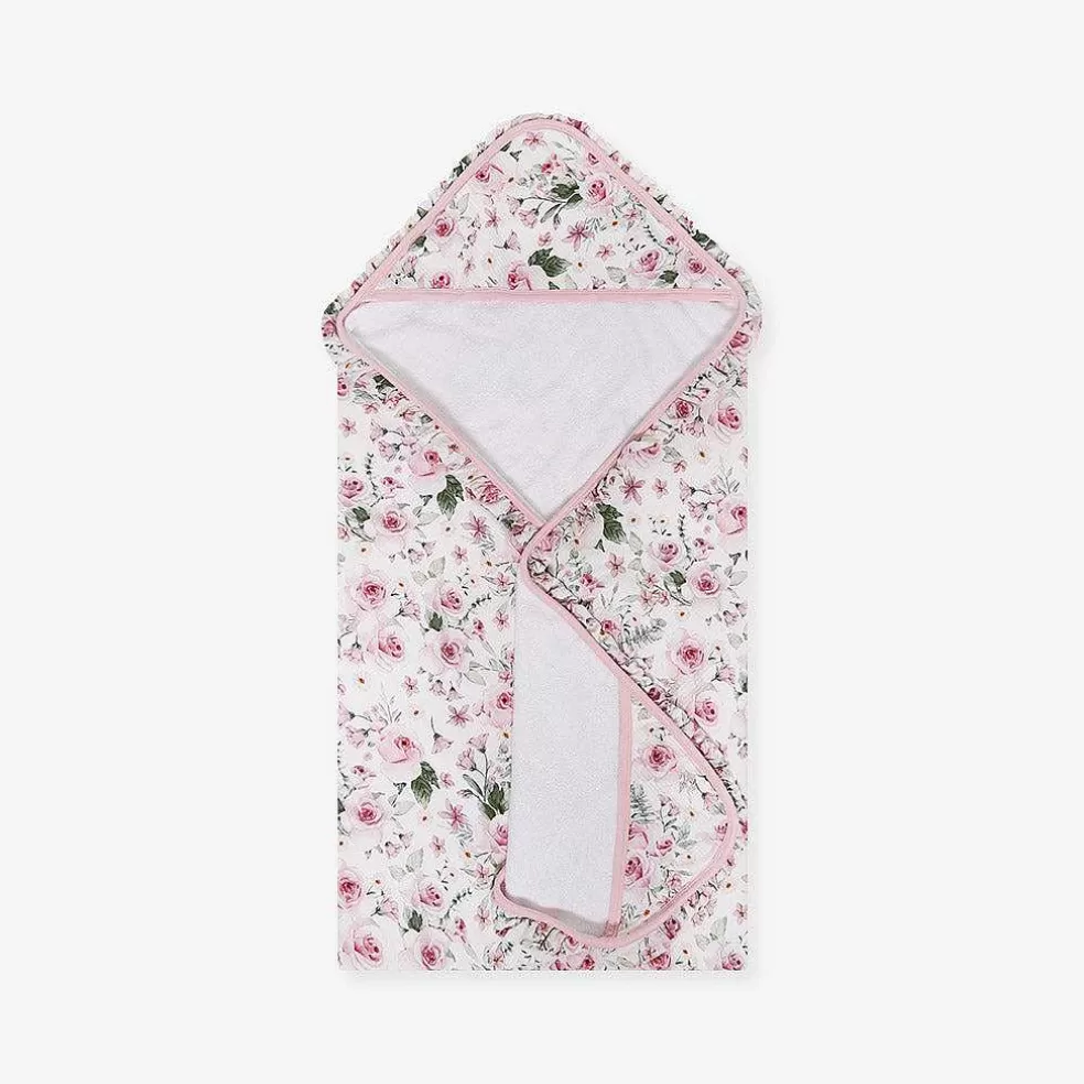 Posh Peanut Ruffled Hooded Towel Clearance