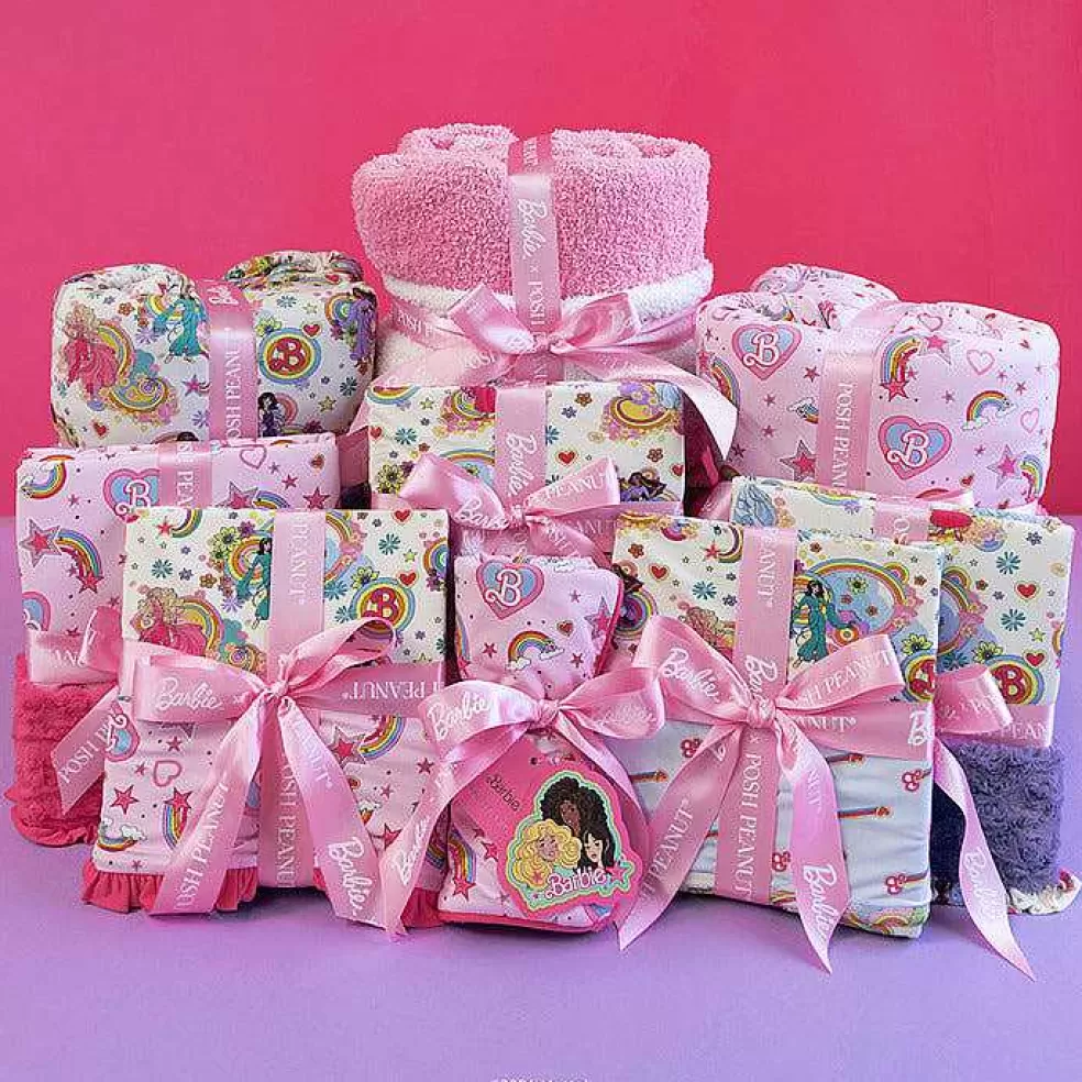 Posh Peanut Ruffled Luxette Patoo® Blanket Online
