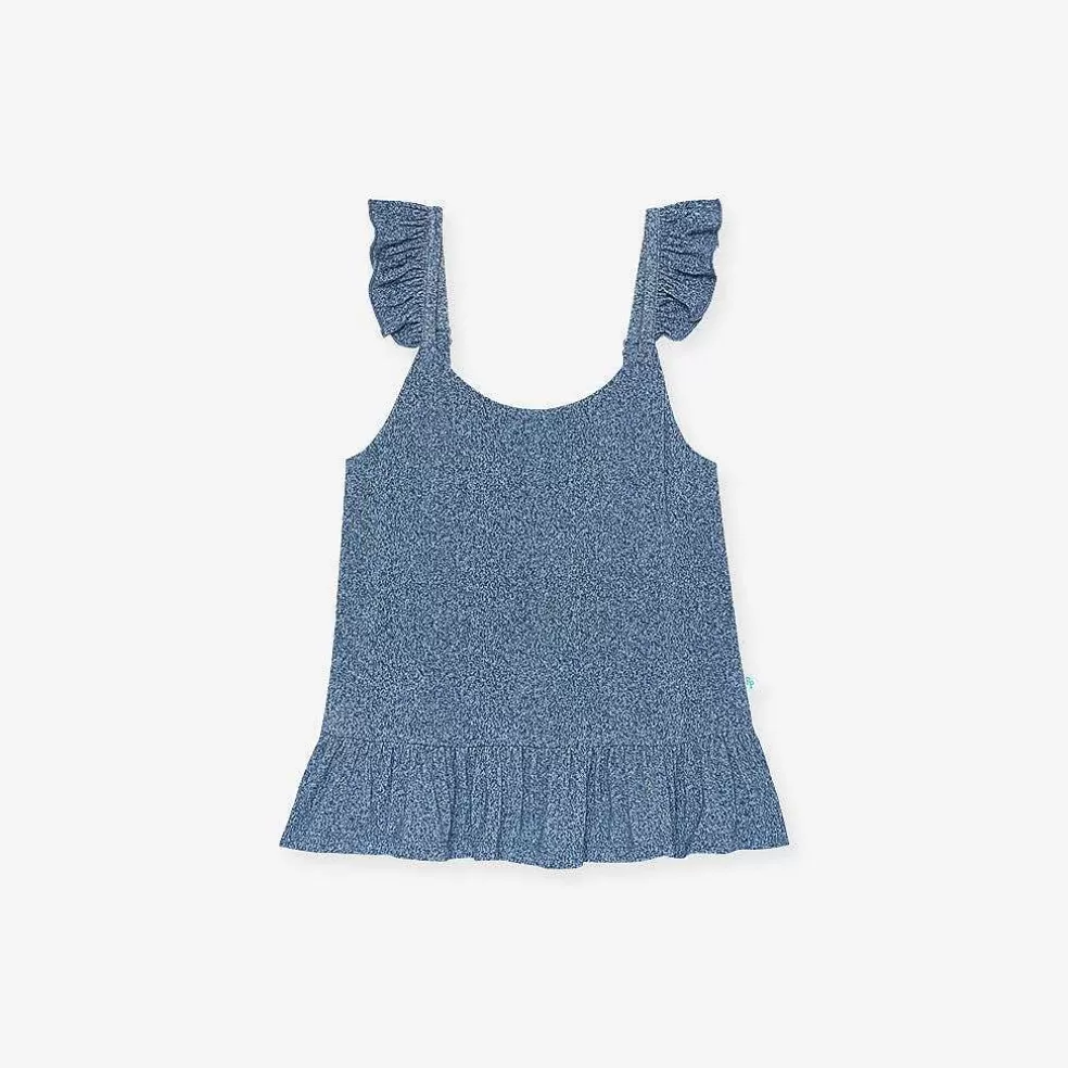 Posh Peanut Ruffled Tank Store