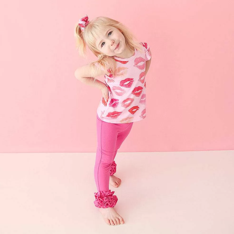 Posh Peanut Ruffled Tee Best Sale
