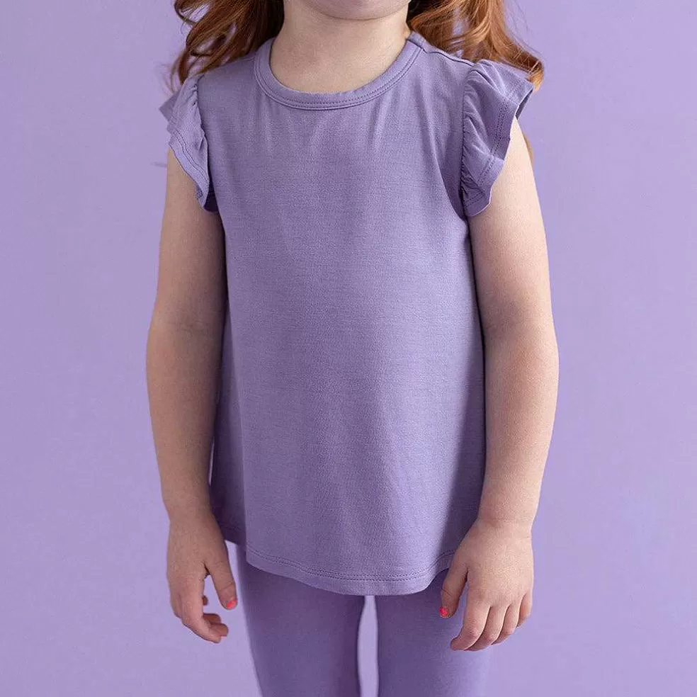 Posh Peanut Ruffled Tee Hot