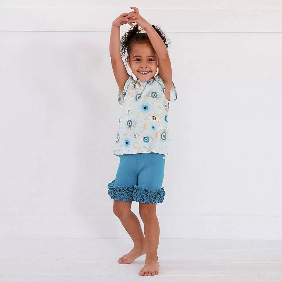 Posh Peanut Ruffled Tee Cheap