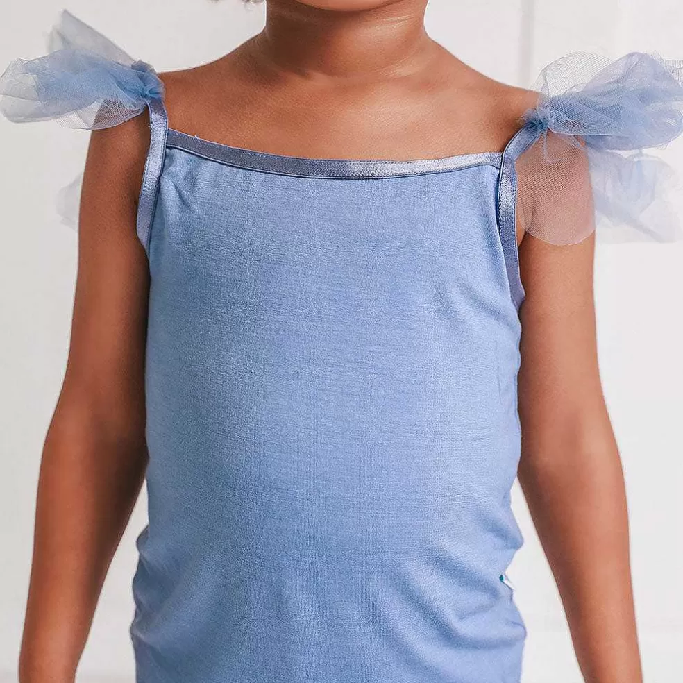 Posh Peanut Ruffled Tulle Cami Shop
