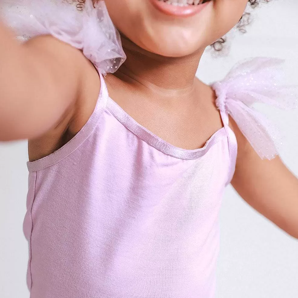 Posh Peanut Ruffled Tulle Cami Sale