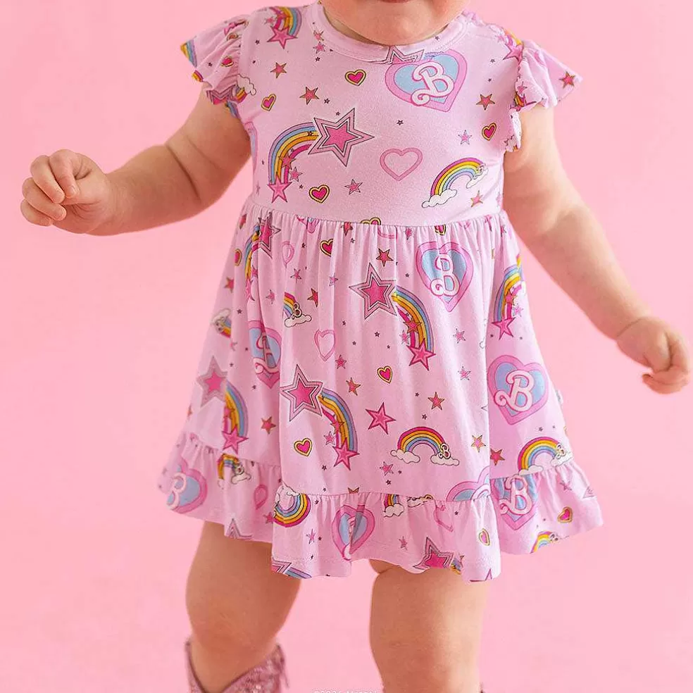 Posh Peanut Ruffled Twirl Bodysuit Dress Hot