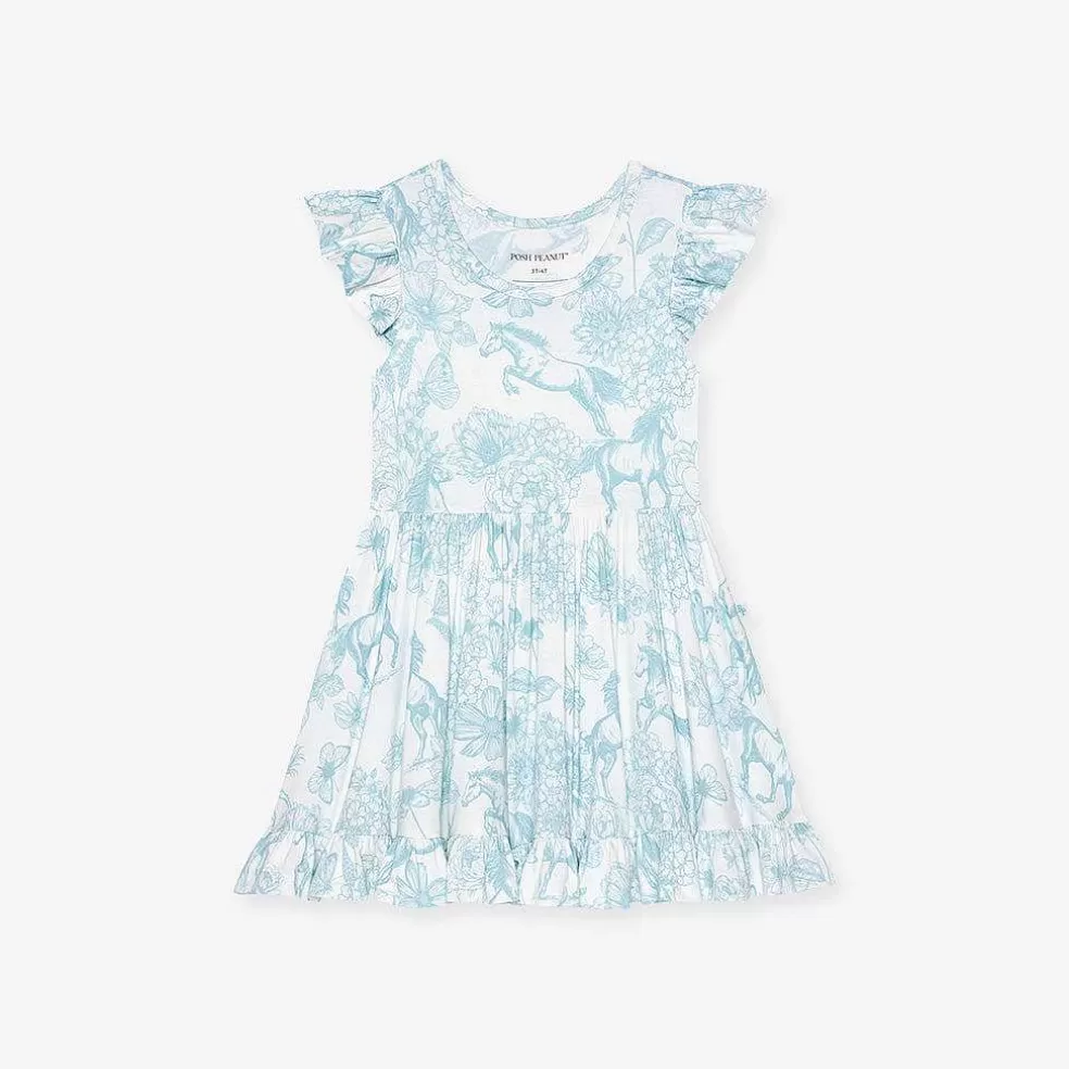 Posh Peanut Ruffled Twirl Dress Outlet