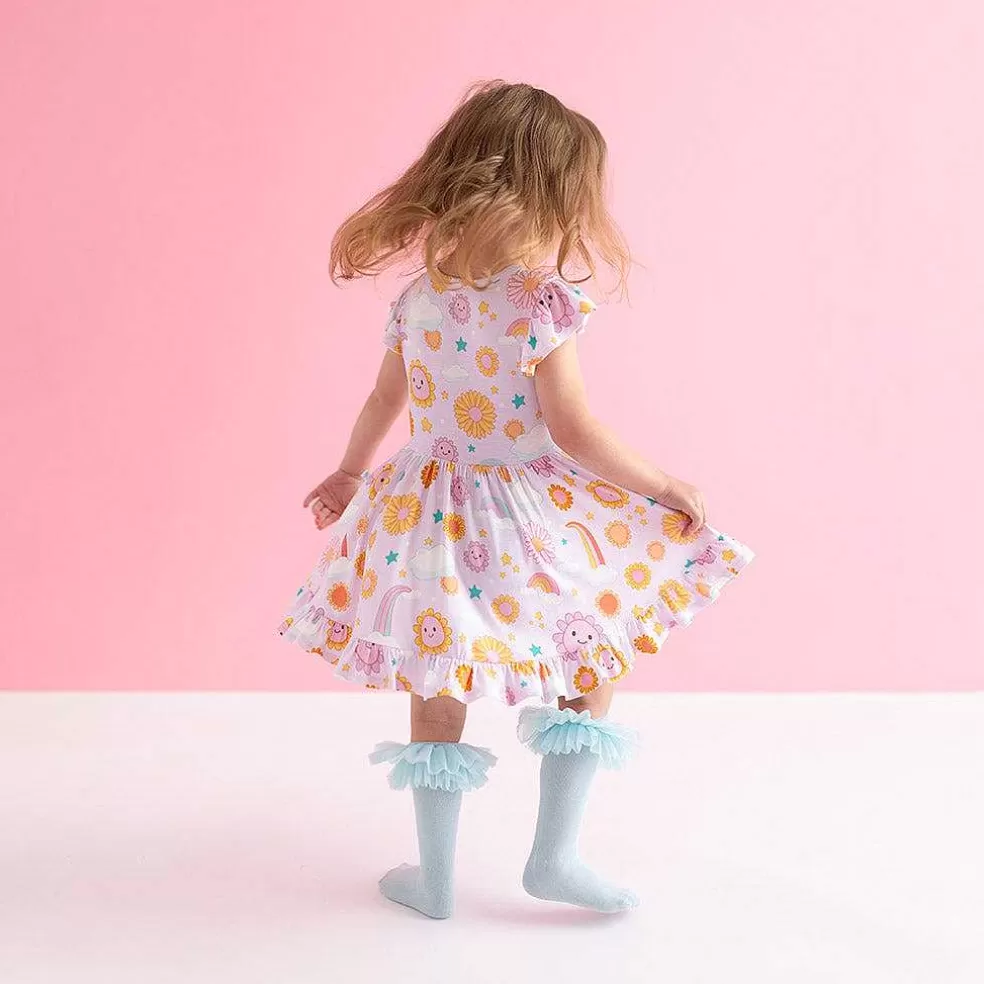 Posh Peanut Ruffled Twirl Dress Cheap