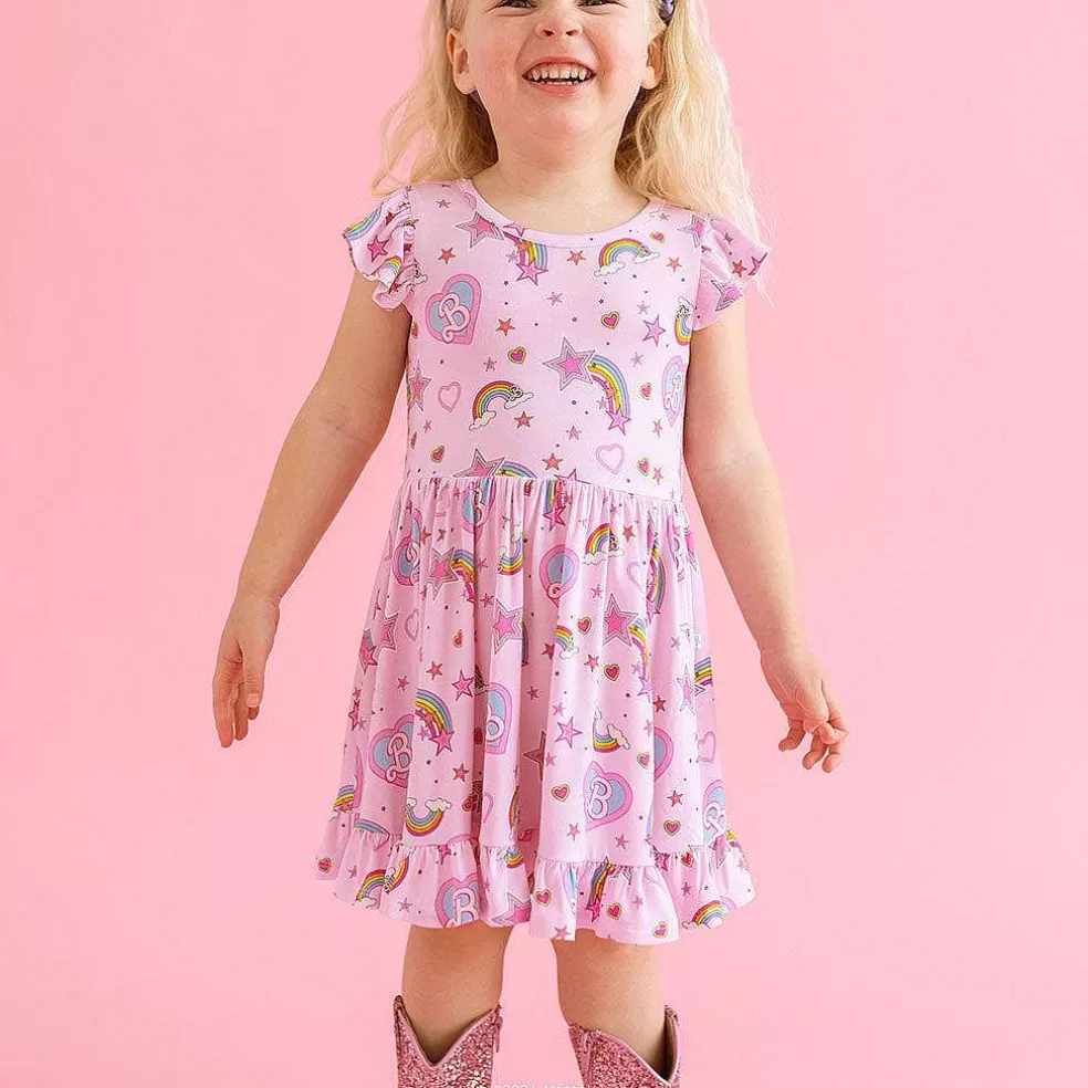 Posh Peanut Ruffled Twirl Dress Cheap