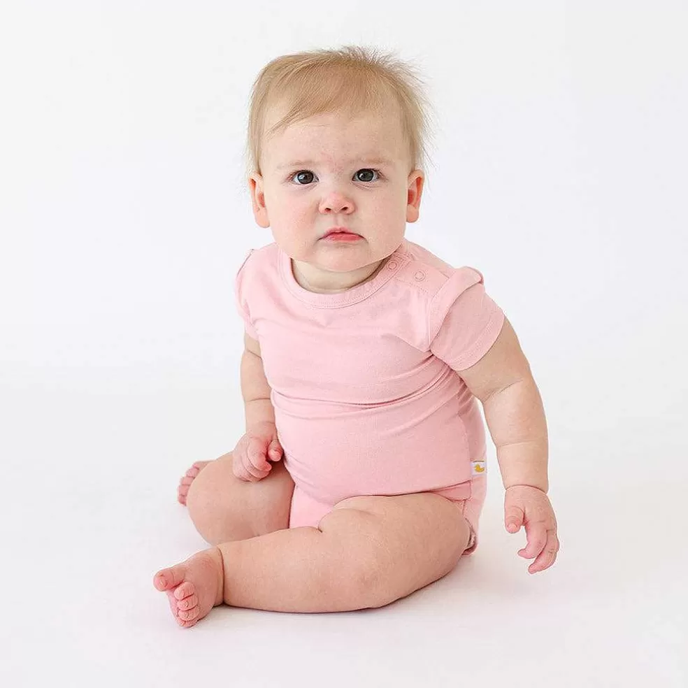 Posh Peanut Short Sleeve Bodysuit Hot