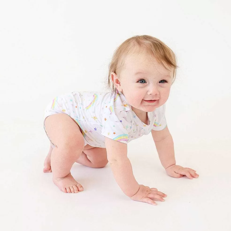 Posh Peanut Short Sleeve Bodysuit Cheap