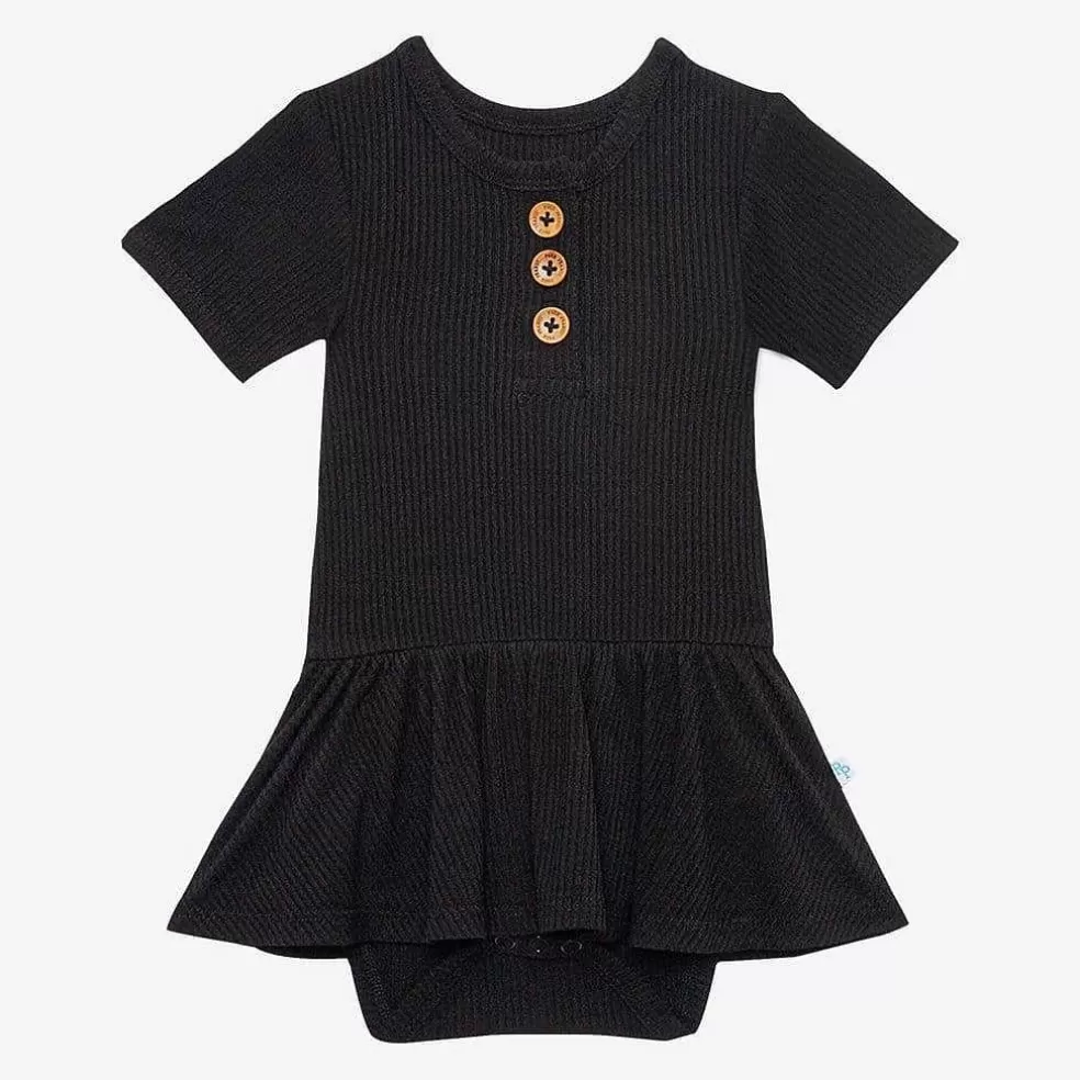 Posh Peanut Short Sleeve Henley Twirl Skirt Bodysuit Hot