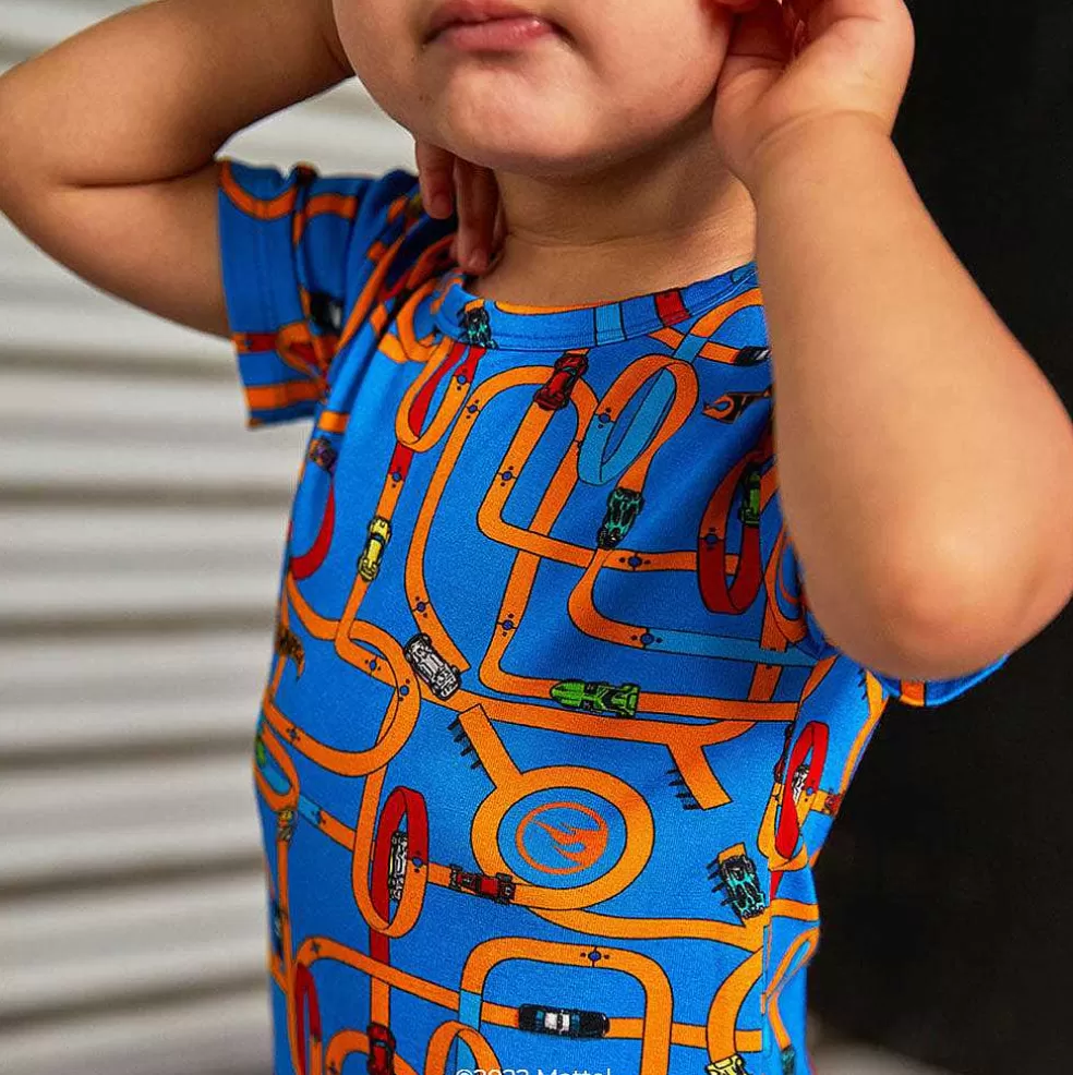 Posh Peanut Short Sleeve Romper Shop
