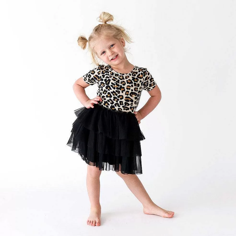 Posh Peanut Short Sleeve Tulle Dress Outlet