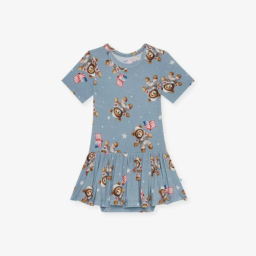 Posh Peanut Short Sleeve Twirl Skirt Bodysuit Dress Best