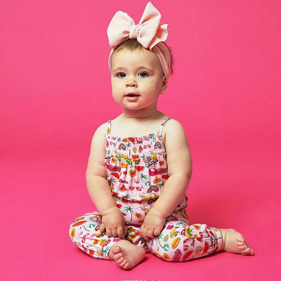 Posh Peanut Sleeveless Smocked Jumpsuit Fashion