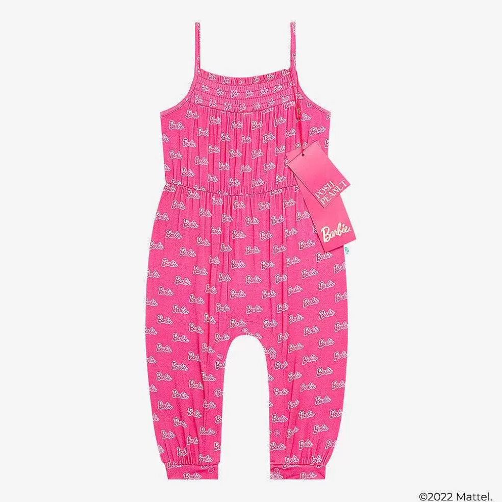 Posh Peanut Sleeveless Smocked Jumpsuit Best Sale