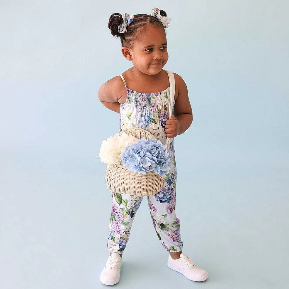 Posh Peanut Sleeveless Smocked Jumpsuit Cheap