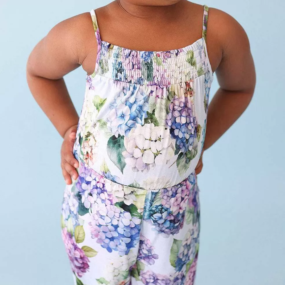 Posh Peanut Sleeveless Smocked Jumpsuit Cheap