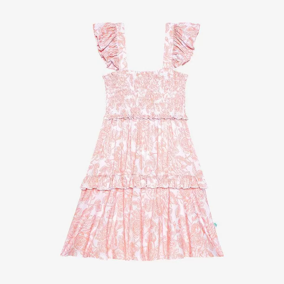Posh Peanut Smocked Babydoll Dress Flash Sale