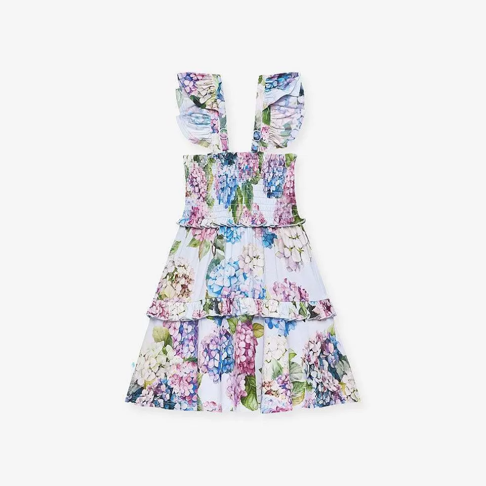 Posh Peanut Smocked Babydoll Dress Hot