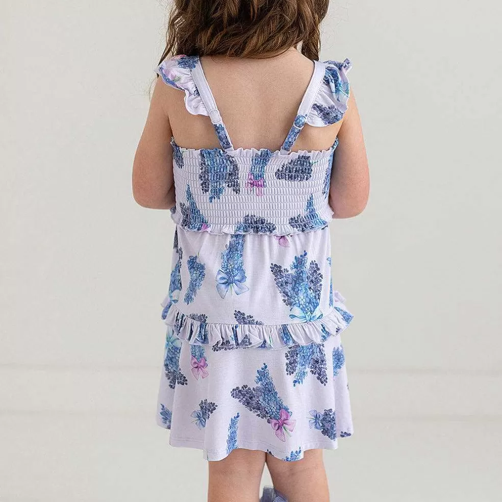 Posh Peanut Smocked Babydoll Dress Sale