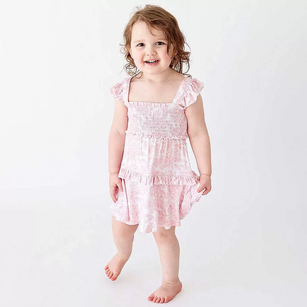Posh Peanut Smocked Babydoll Dress Flash Sale