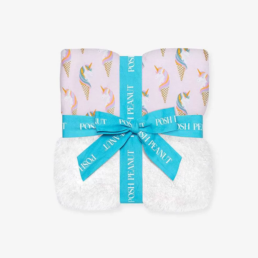 Posh Peanut Square Plush Patoo® Blanket Best Sale