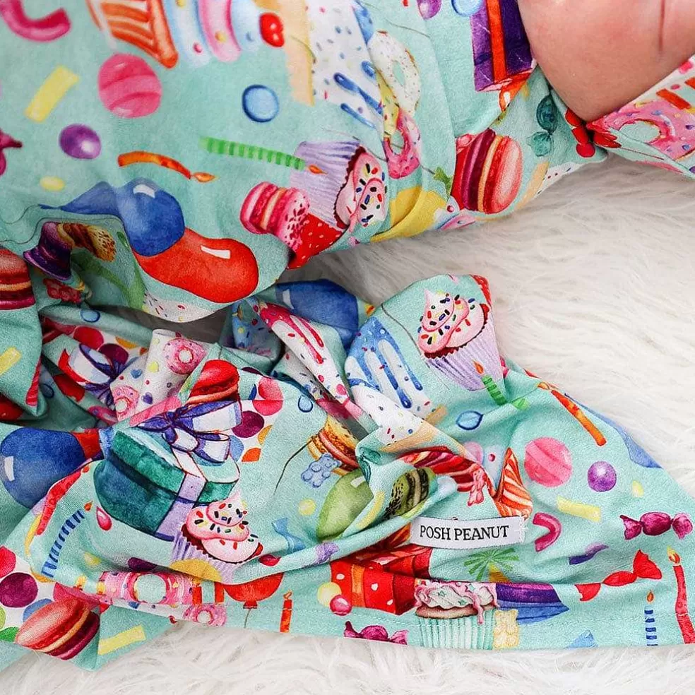 Posh Peanut Swaddle Beanie Set Outlet