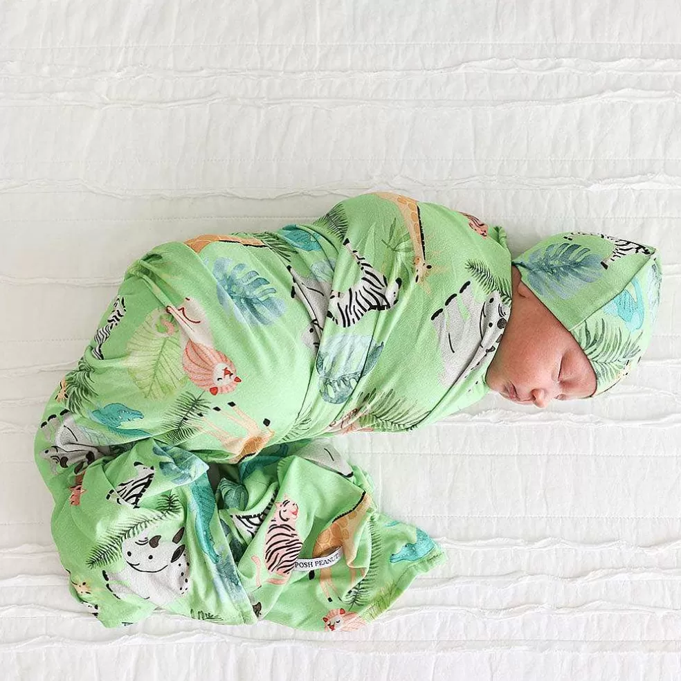 Posh Peanut Swaddle Beanie Set Shop
