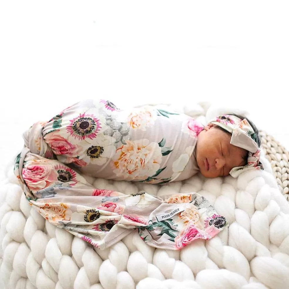 Posh Peanut Swaddle Headband Set Online