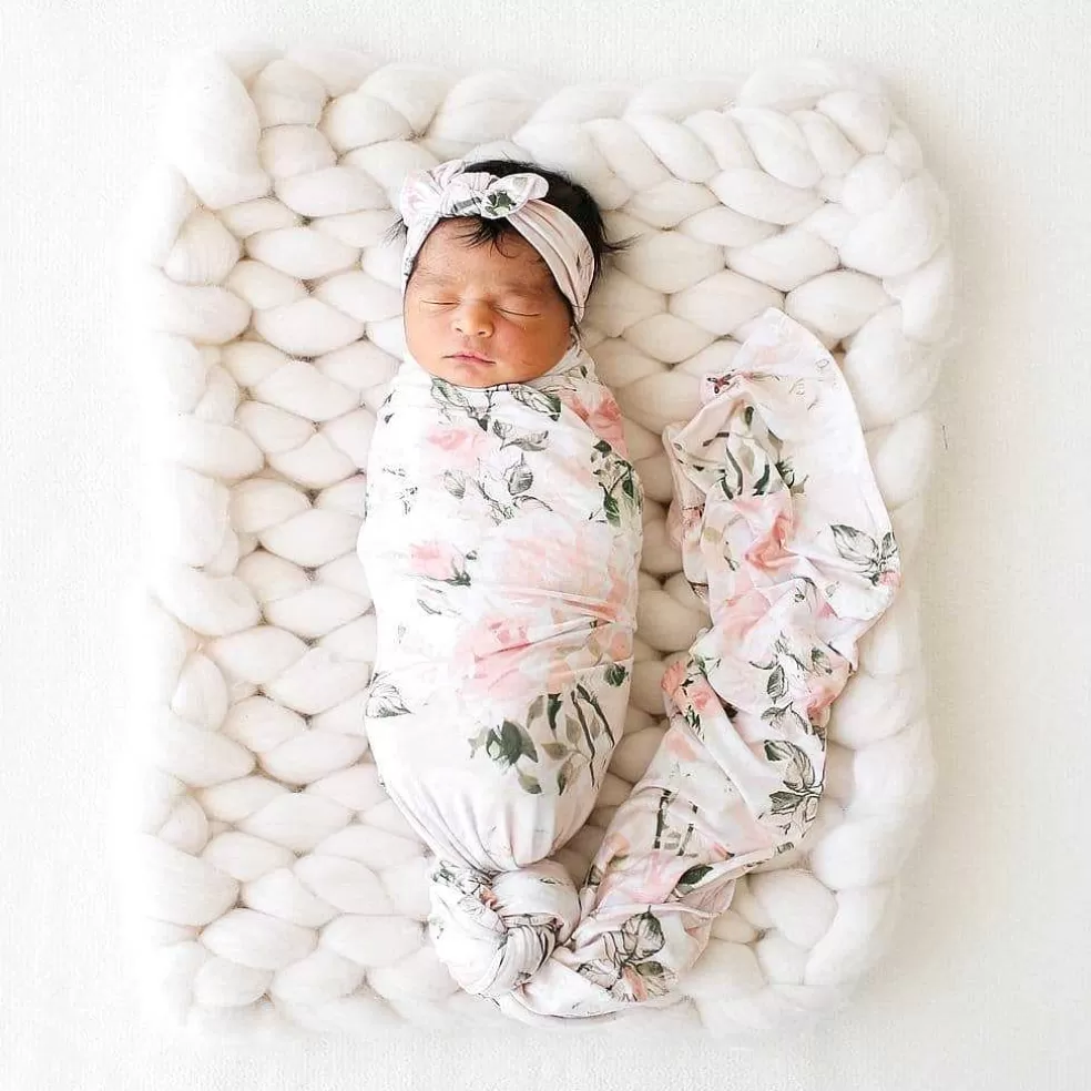 Posh Peanut Swaddle Headband Set Fashion